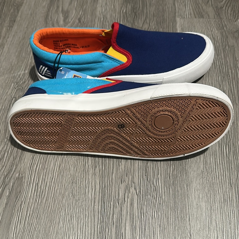Aldi Gear Women’s Slip-on Sneakers Sz 8 - Picture 3 of 5